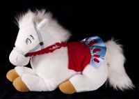 Disney Snow White 18" L White Pony Horse Plush Stuffed Animal Toy